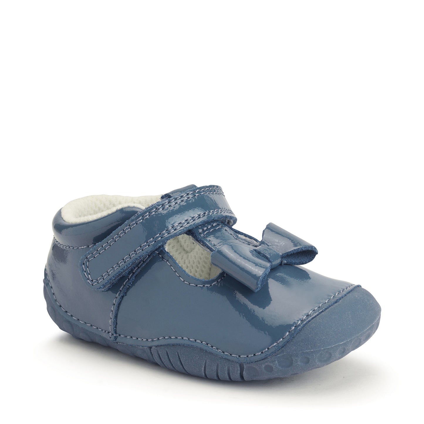 Start-Rite | Wiggle | Girls T-Bar Velcro Pre-Walker | China Blue