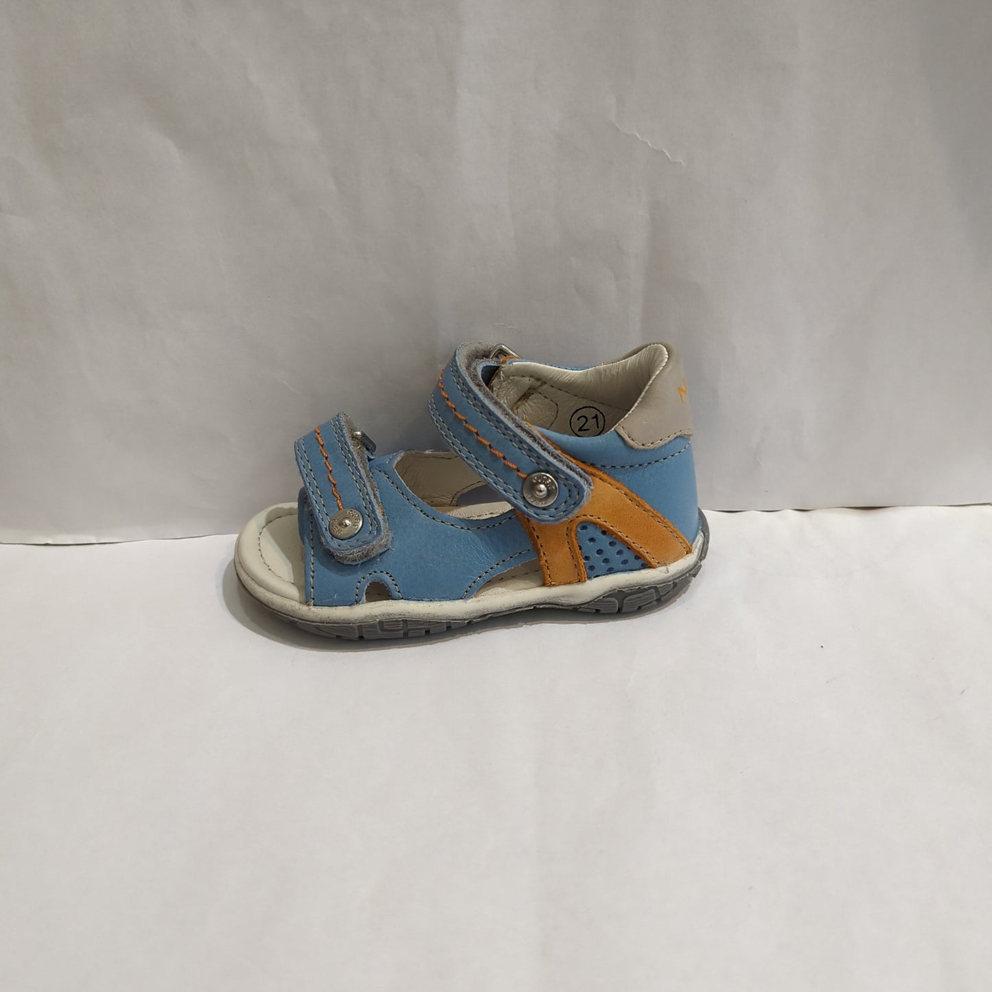 Noel | Outlet/Sale | Mini Tilio | Boys Open Toe Sandal | Denim