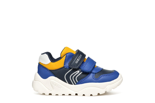 Geox | Ciufciuf Boy | B455RA | Boys Velcro Trainer | Royal/Navy