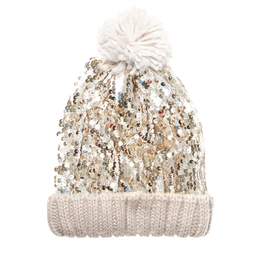 Rockahula | T2081G-2 | Shimmer Sequin Knitted Hat | 7-10years