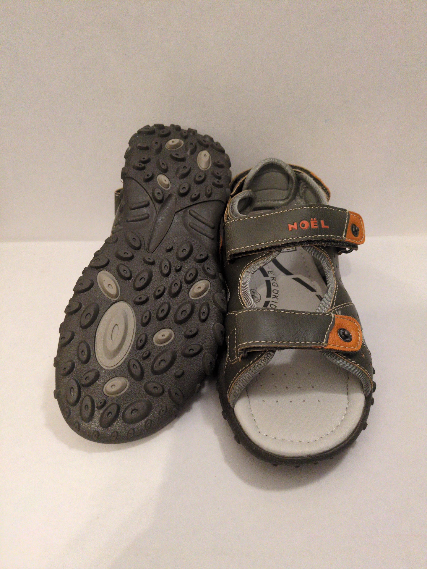 Noel | Outlet/ Sale | Izar | Boys Open Toe Sandal | Grey