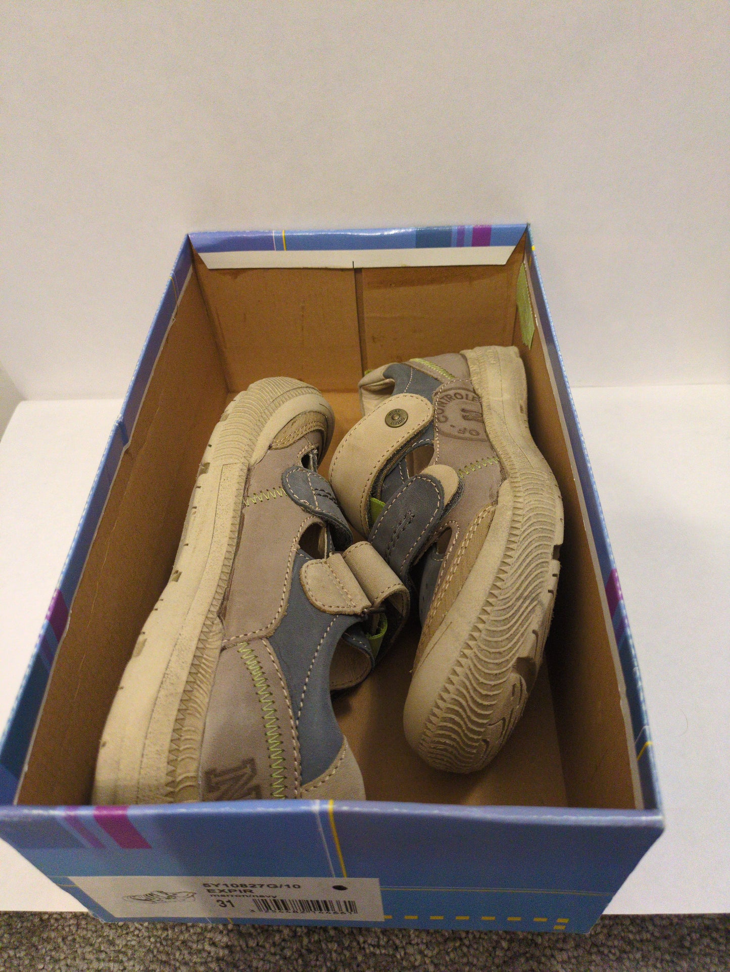 Noel | Outlet/Sale | Expir | Boys Shoe | Beige/Blue