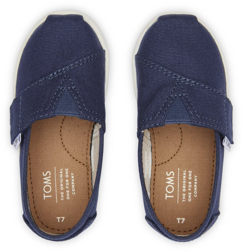 TOMS Unisex Alpargata Canvas Navy