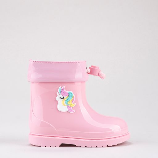 Igor | Bimbi Unicornio | Girls Ankle Wellies | Pink | Waterproof