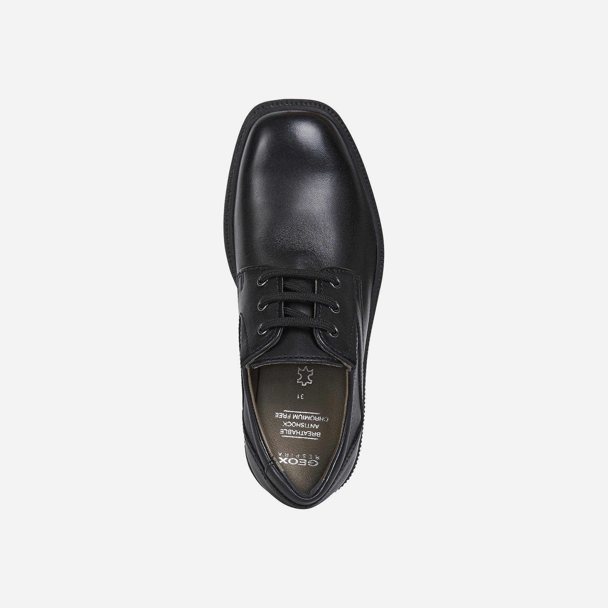 Geox federico store laced shoes black