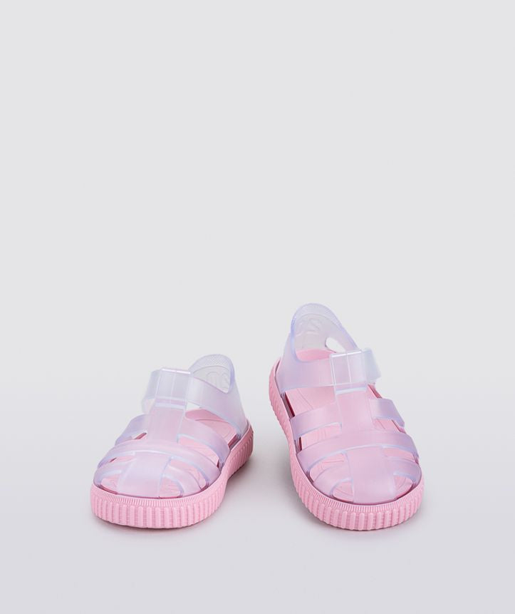 Igor Nico Cristal Jelly Shoes Girls TR Rosa Pink Pitter