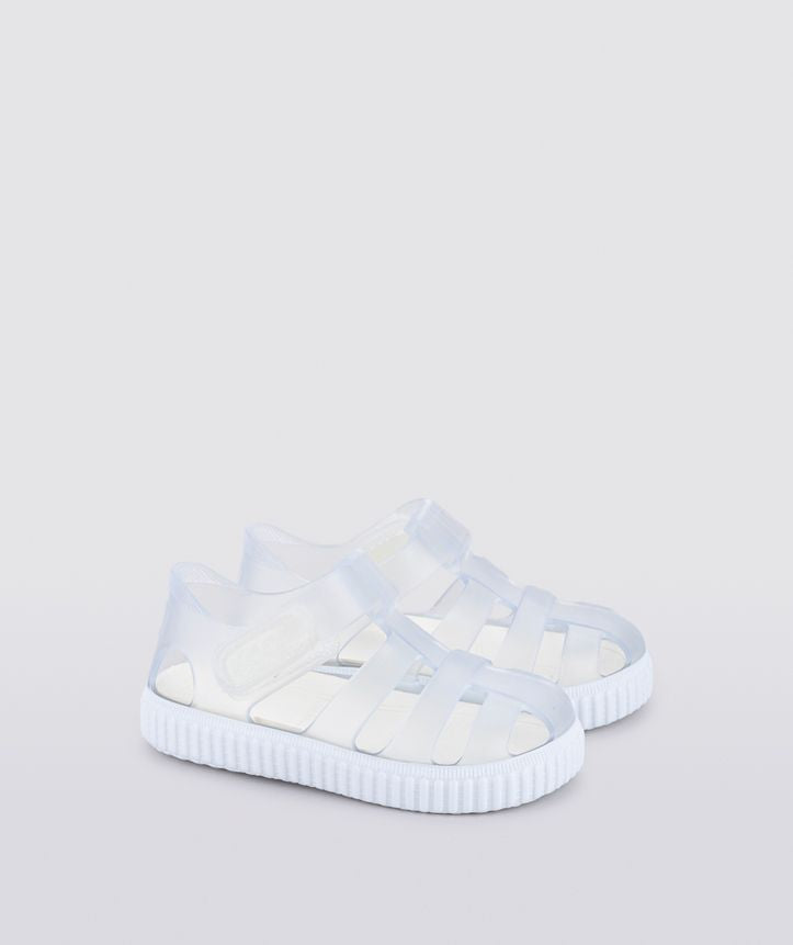 Igor Nico Cristal Jelly Shoes Unisex TR Blanco White